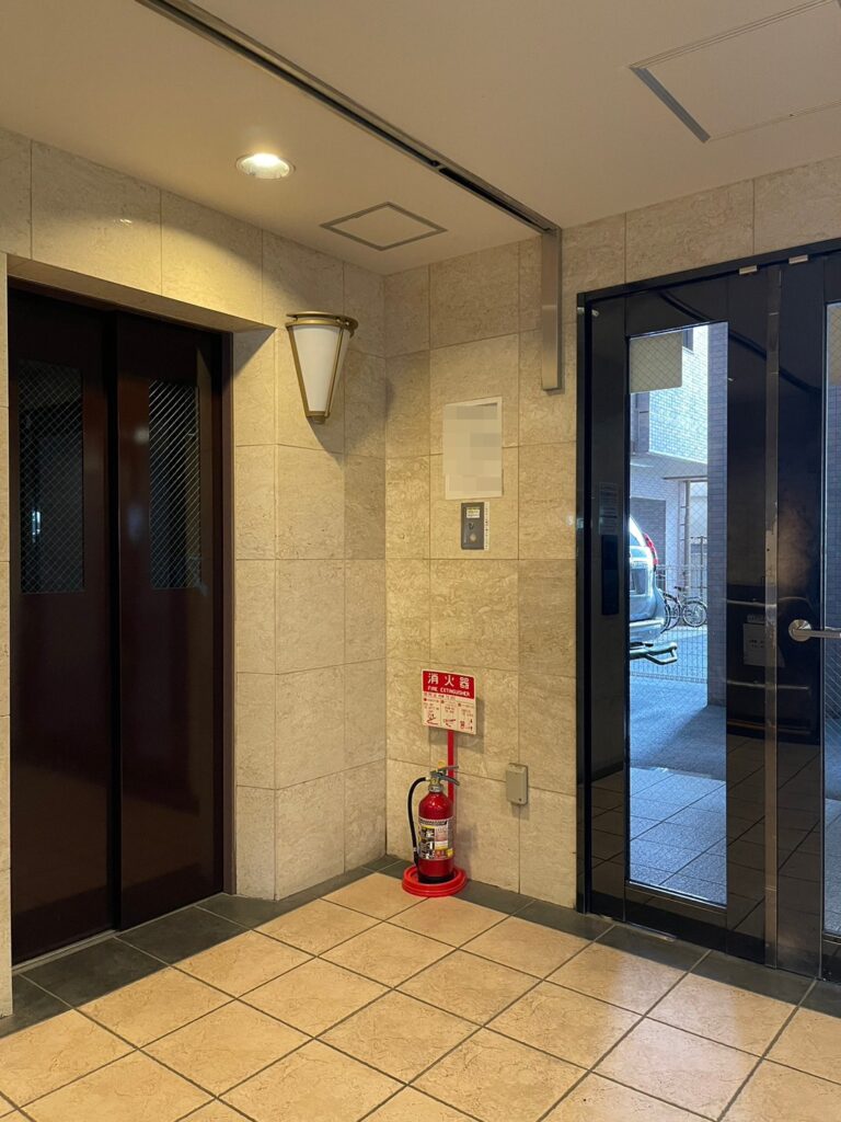 マンション共用部養生(ロビー)