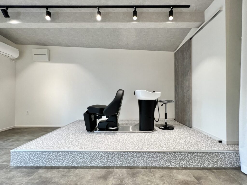 完成した美容室