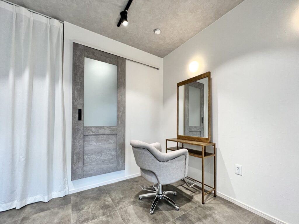 完成した美容室