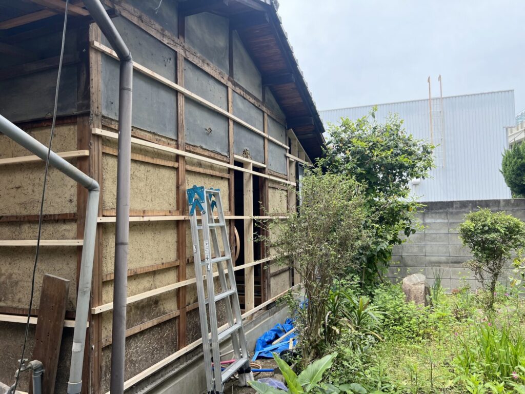 大工工事　外部