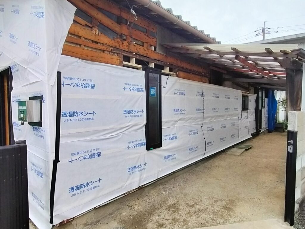 大工工事　外部