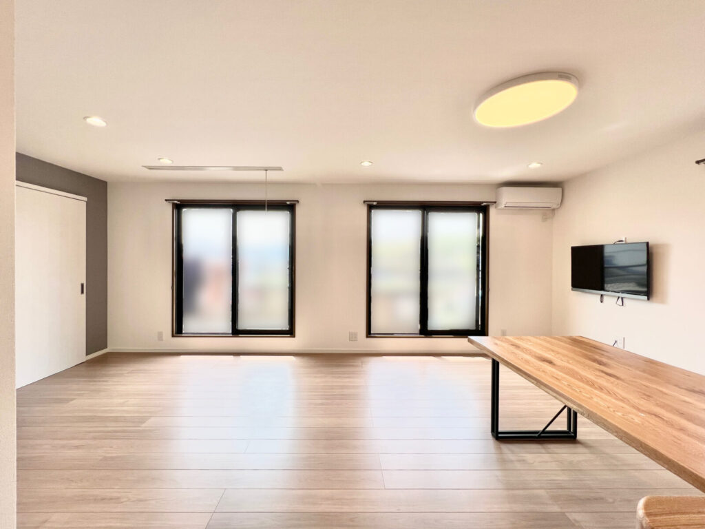 施工後のリビング