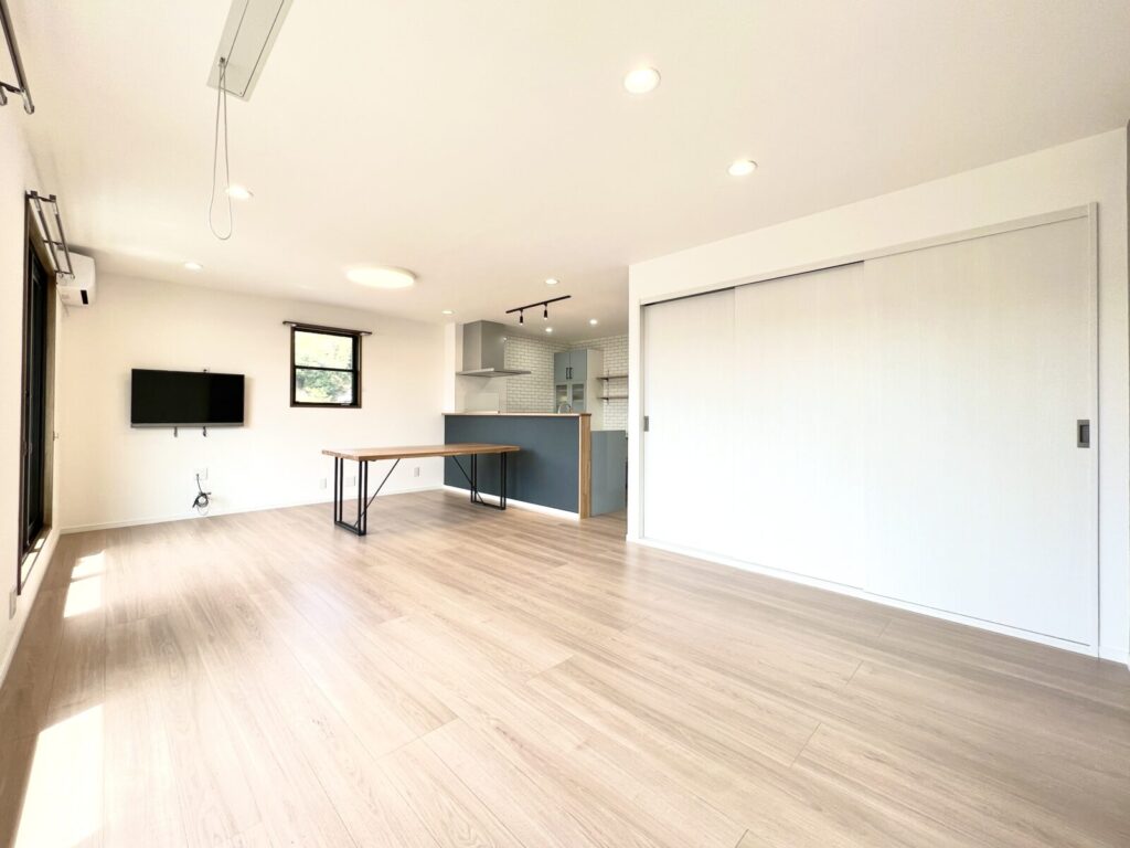 施工後のリビング