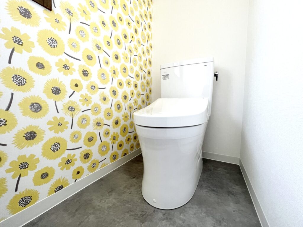 施工後のトイレ